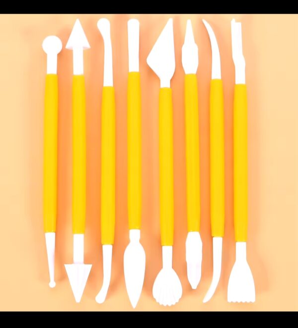 Cake Decorating Tools, 8 Pcs Icing and Modelling Tools, Fondant Tools for Beginners, Cake Modelling  Decorating Tool for Flower Paste